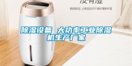 除湿设备 大功率工业除湿机生产厂家