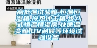 高低温试验箱,恒温恒湿箱,冷热冲击箱,步入式恒温恒湿房,快速温变箱,UV耐候等环境试验设备