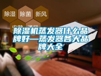 企业新闻除湿机蒸发器什么品牌好—蒸发器各大品牌大全