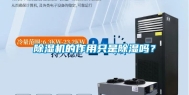 除湿机的作用只是除湿吗？