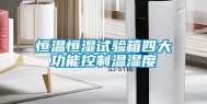 恒温恒湿试验箱四大功能控制温湿度