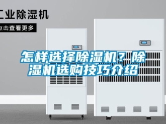 行业新闻怎样选择除湿机？除湿机选购技巧介绍