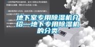 地下室专用除湿机介绍—地下专用除湿机的分类
