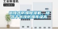 吊顶式防爆除湿机，隐装于吊顶防爆等级高