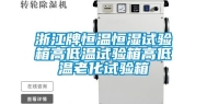 浙江牌恒温恒湿试验箱高低温试验箱高低温老化试验箱