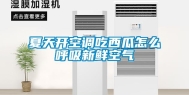 夏天开空调吃西瓜怎么呼吸新鲜空气