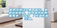 机房环境动力集中监控、机房短信报警、机房漏水检测、蓄电池、UPS ／恒温恒湿空调。