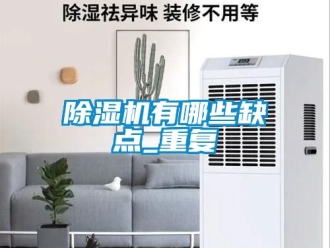 行业新闻除湿机有哪些缺点_重复