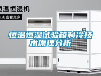 知识百科恒温恒湿试验箱制冷技术原理分析