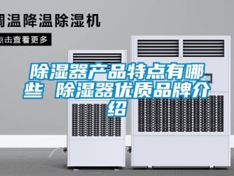 行业新闻除湿器产品特点有哪些 除湿器优质品牌介绍