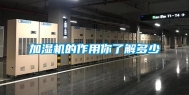 加湿机的作用你了解多少