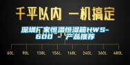 深圳厂家恒温恒湿箱HWS-600 - 产品推荐