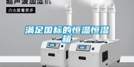 满足国标的恒温恒湿箱