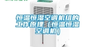 恒温恒湿空调机组的工作原理（恒温恒湿空调机）