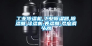 工业除湿机,工业除湿器,除湿器,除湿机,去湿器,湿度调节器