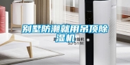 别墅防潮就用吊顶除湿机