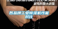 各品牌工业除湿机性能对比