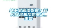 地下室潮湿发霉？新风除湿机帮你解决_重复
