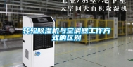 转轮除湿机与空调器工作方式的区别