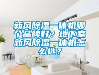 常见问题新风除湿一体机哪个品牌好？地下室新风除湿一体机怎么选？