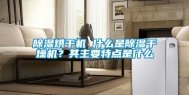 除湿烘干机 什么是除湿干燥机？其主要特点是什么