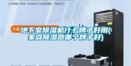 地下室除湿机什么牌子好用(家庭除湿器哪个牌子好)