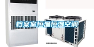 档案室恒温恒湿空调