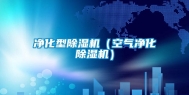 净化型除湿机（空气净化除湿机）
