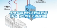 工业除湿机的运行模式是什么（包括工艺流程图）