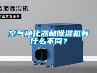 行业新闻空气净化器和除湿机有什么不同？