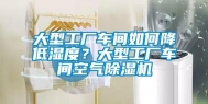 大型工厂车间如何降低湿度？大型工厂车间空气除湿机