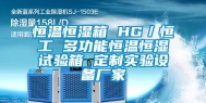 恒温恒湿箱 HG／恒工 多功能恒温恒湿试验箱 定制实验设备厂家