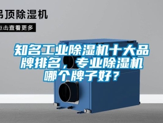 常见问题知名工业除湿机十大品牌排名，专业除湿机哪个牌子好？