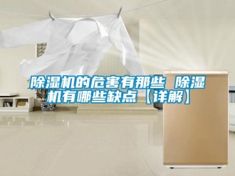 企业新闻除湿机的危害有那些 除湿机有哪些缺点【详解】