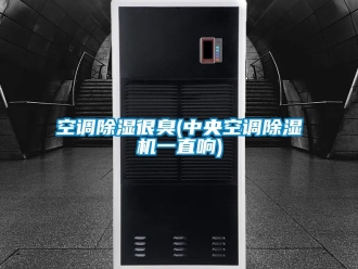 行业新闻空调除湿很臭(中央空调除湿机一直响)