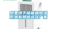 阿里地下储藏间除湿防潮机如何选择厂家