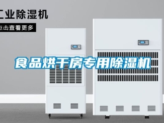 行业新闻食品烘干房专用除湿机