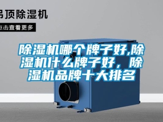 企业新闻除湿机哪个牌子好,除湿机什么牌子好，除湿机品牌十大排名
