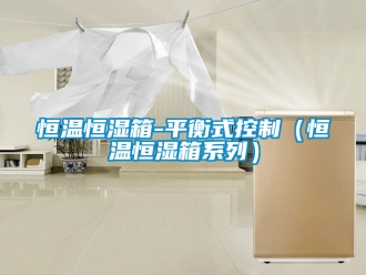 知识百科恒温恒湿箱-平衡式控制（恒温恒湿箱系列）