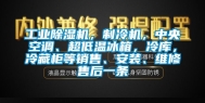 工业除湿机，制冷机，中央空调、超低温冰箱，冷库，冷藏柜等销售、安装、维修售后一条