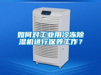 常见问题如何对工业用冷冻除湿机进行保养工作？