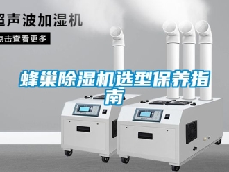 行业新闻蜂巢除湿机选型保养指南