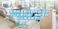 家用除湿机该如何选？多少价位更合适？内附不同价位除湿机对比