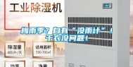 梅雨季？自有“没雨计”！干衣没问题！