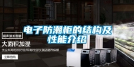 电子防潮柜的结构及性能介绍