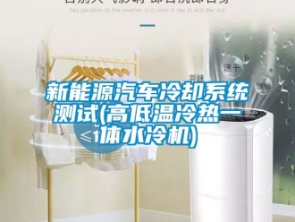 常见问题新能源汽车冷却系统测试(高低温冷热一体水冷机)