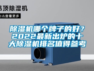 行业新闻除湿机哪个牌子的好？2022最新出炉的十大除湿机排名值得参考
