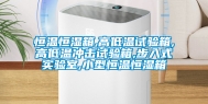 恒温恒湿箱,高低温试验箱,高低温冲击试验箱,步入式实验室,小型恒温恒湿箱