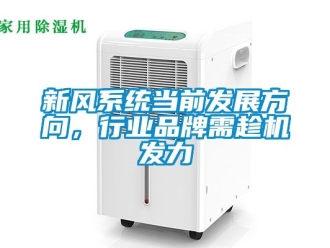 企业新闻新风系统当前发展方向，行业品牌需趁机发力